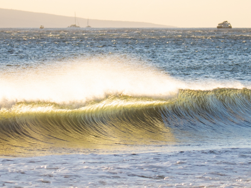 “Olowalu Gold Rush” Taken on the outskirts of Lahaina Town. Olowalu is a popular local surf spot in the summer time.