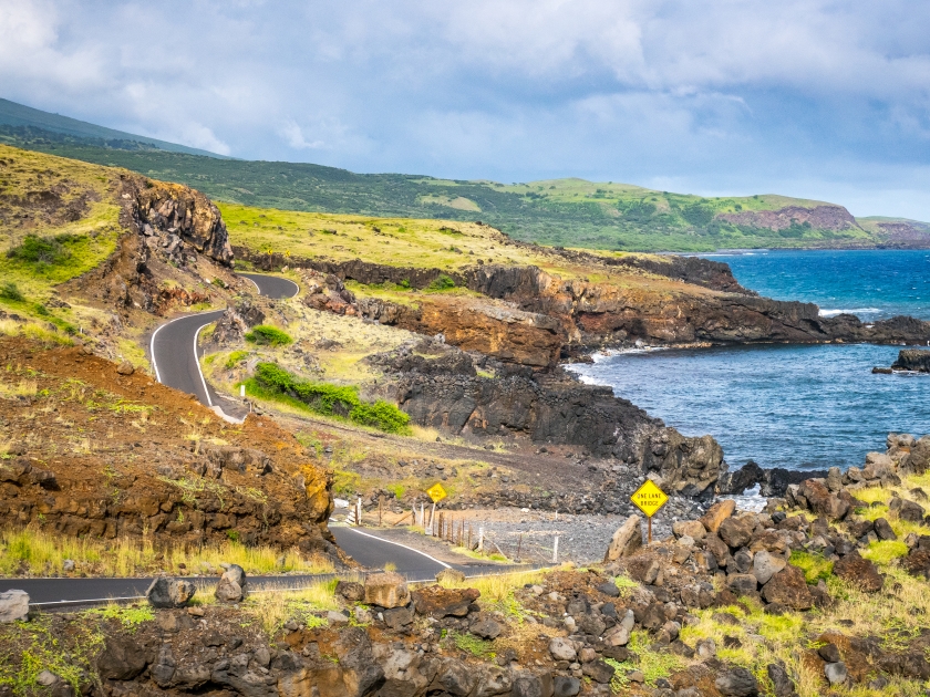 Road to Hana backside coast, Maui Hawaii