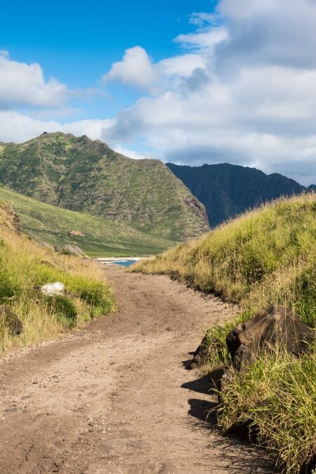 Ka'ena Point Off Road Trail, Oahu, Hawaii