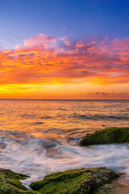 Beautiful North Shore Hawaii Sunset