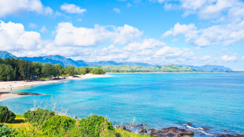 Kailua Beach in Oahu, Hawaii