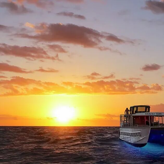 Na Pali Sunset Snorkel Cruise with Dinner & Open Bar - Kauai Sea Tours [Summer]