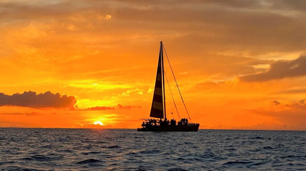 Sunset Booze Party Cruise with Open Bar - Na Hoku III Catamaran