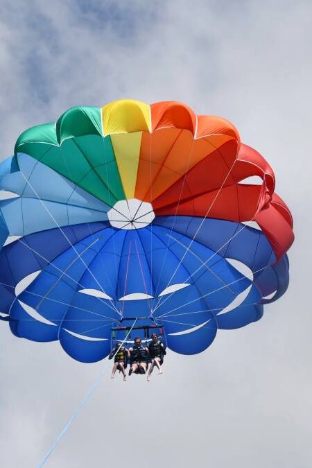 Parasailing in Waikiki