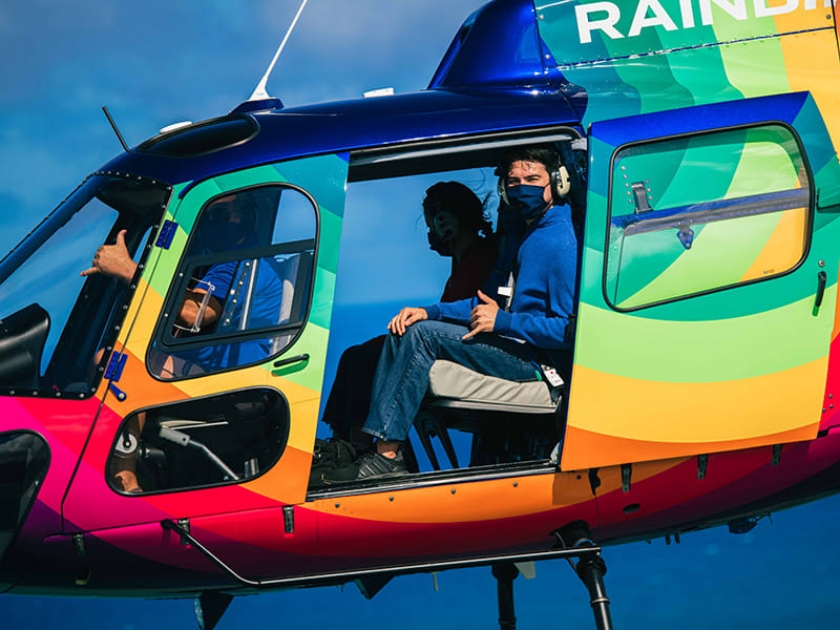 Rainbow Helicopter