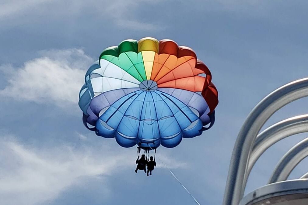 Parasailing in Waikiki