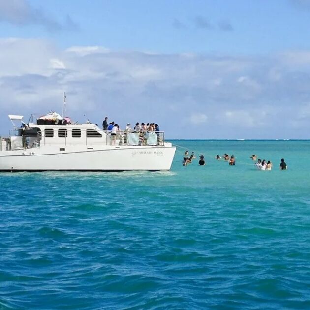 Captain Bob's Kaneohe Sandbar Snorkel & BBQ Lunch