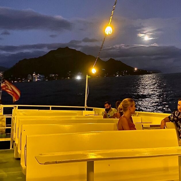 Moonlight Dinner Cruise from Kewalo Harbor - Prince Kuhio