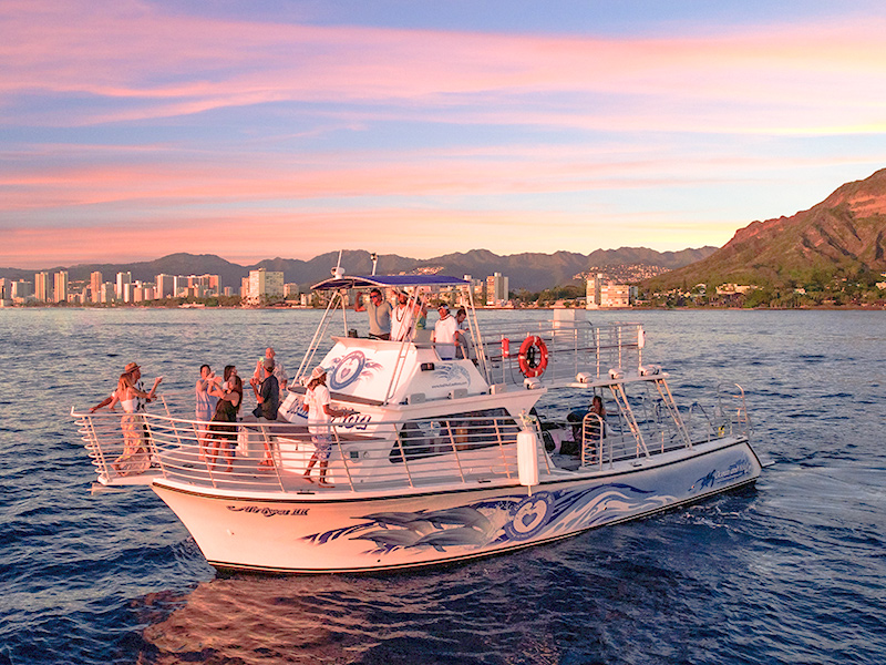 oahu catamaran dinner cruise