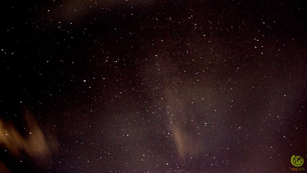 Star lit sky in Hawaii